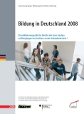 Titelbidl des Bildungsberichts 2008