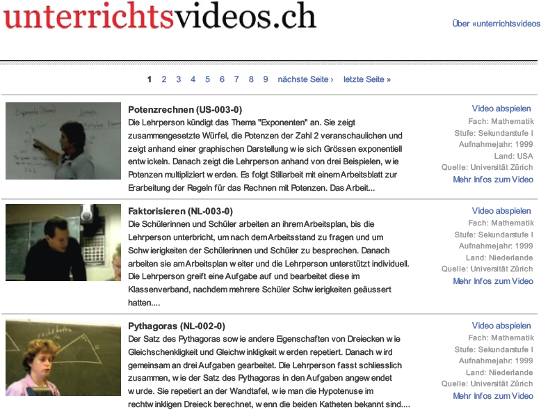unterrrichtsvideos.ch